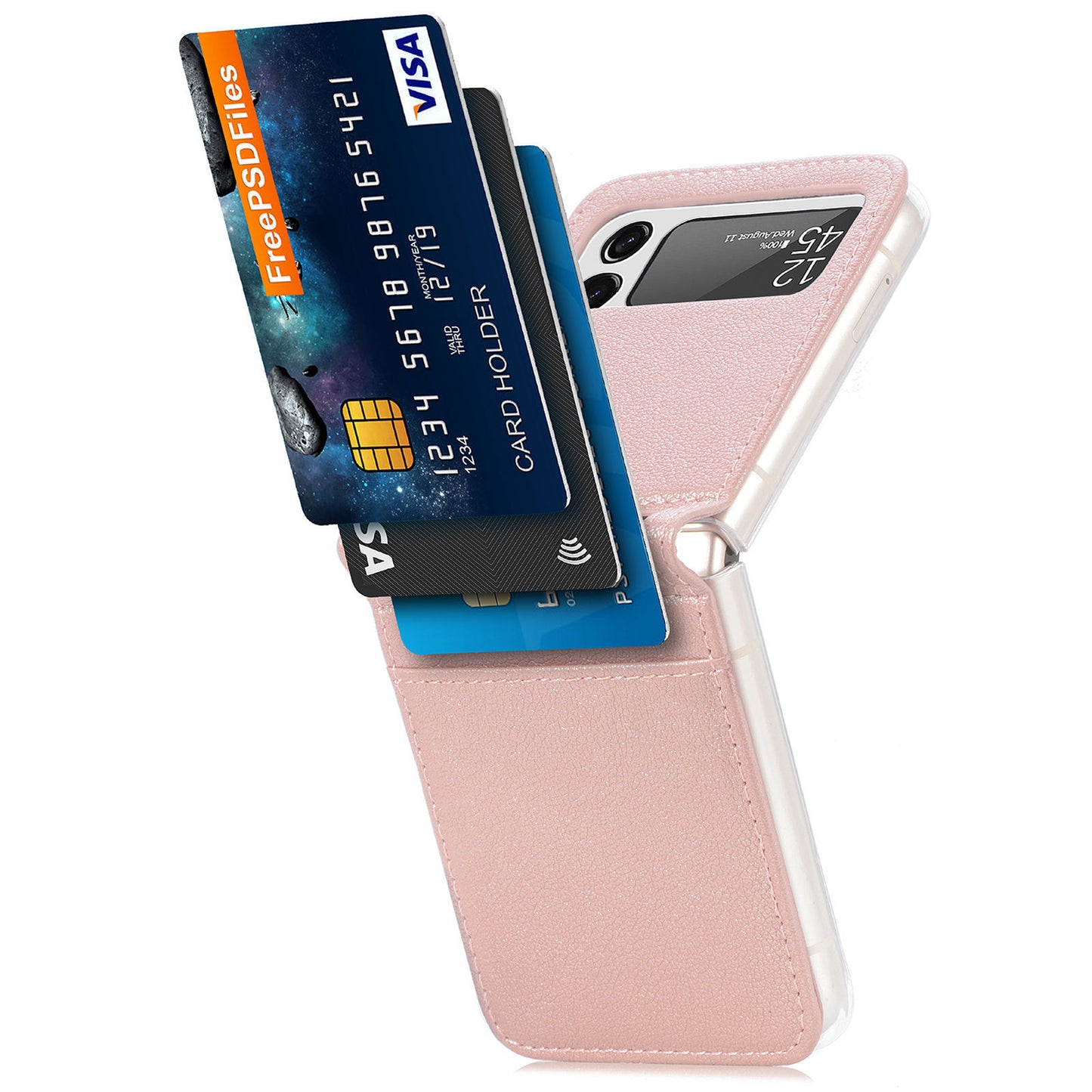 Samsung Galaxy Z Flip3 Leather Phone Cover