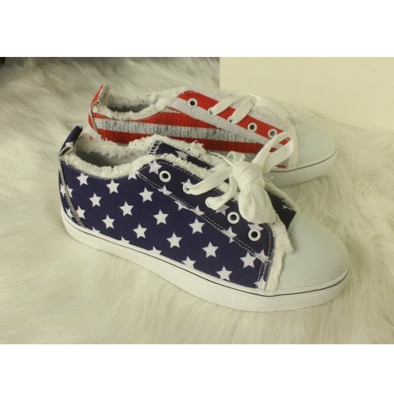 American Flag Casual Flat Unisex Sneakers