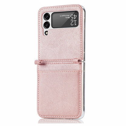 Samsung Galaxy Z Flip3 Leather Phone Cover