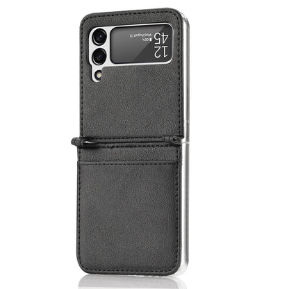 Samsung Galaxy Z Flip3 Leather Phone Cover